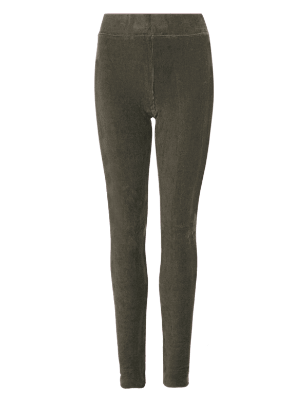 Corduroy High Waisted Leggings