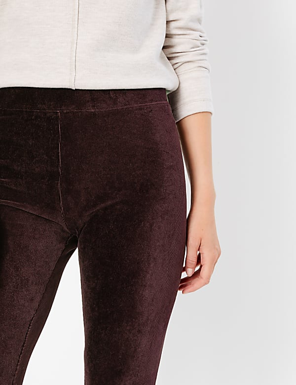 Corduroy High Waisted Leggings