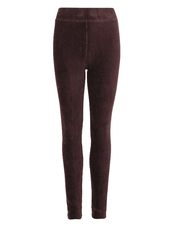 Stretch corduroy leggings on sale