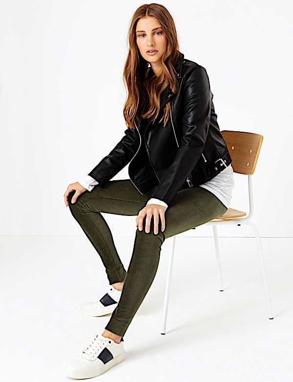 Corduroy High Waisted Leggings