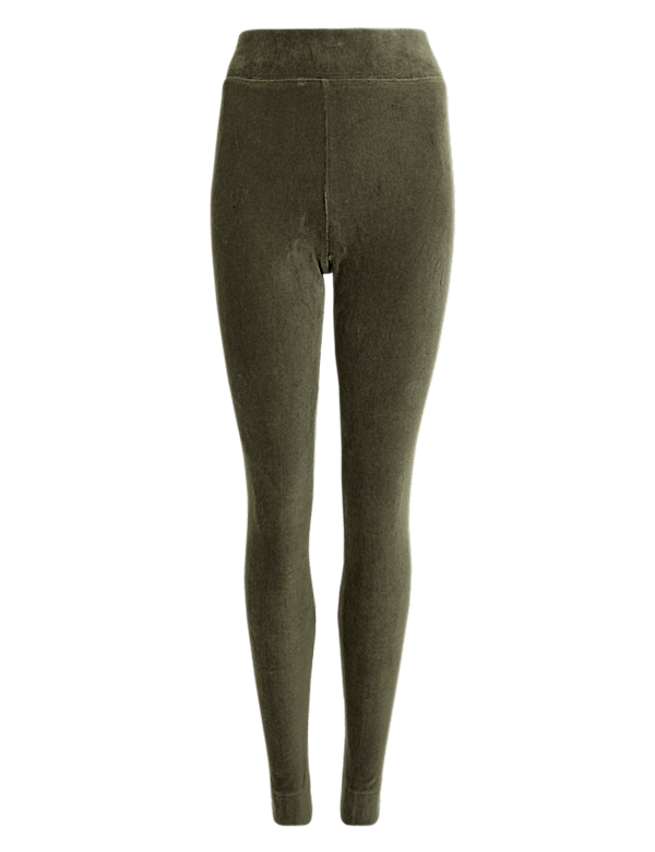 Corduroy High Waisted Leggings