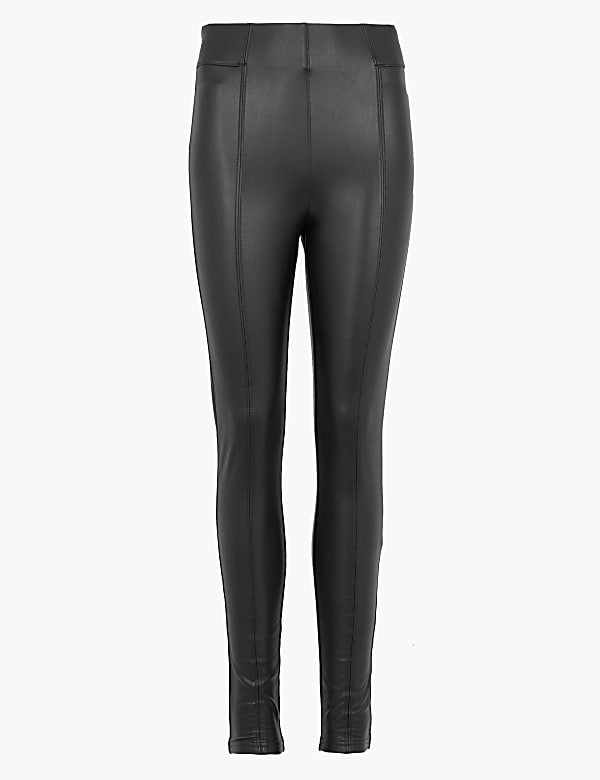 Marks and spencer leather leggings clearance