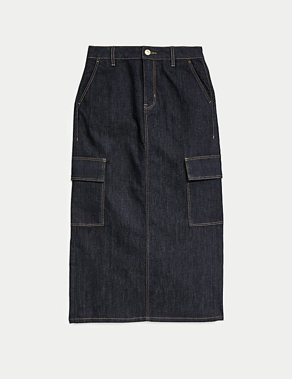 Midi jean skirt us outlet