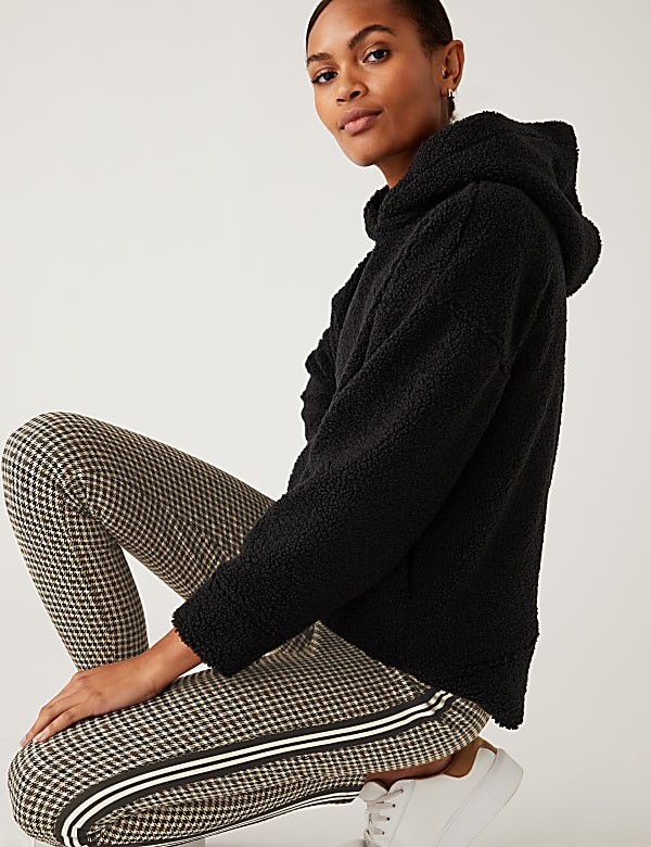 Checked Side Stripe Leggings
