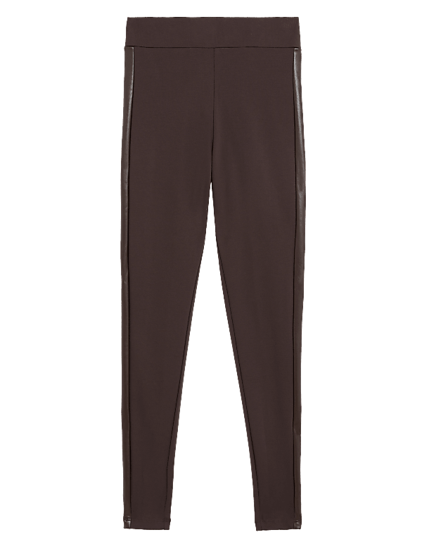 Side Stripe High Waisted Leggings