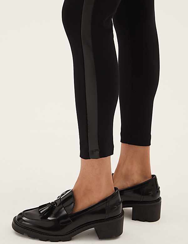 Side Stripe High Waisted Leggings