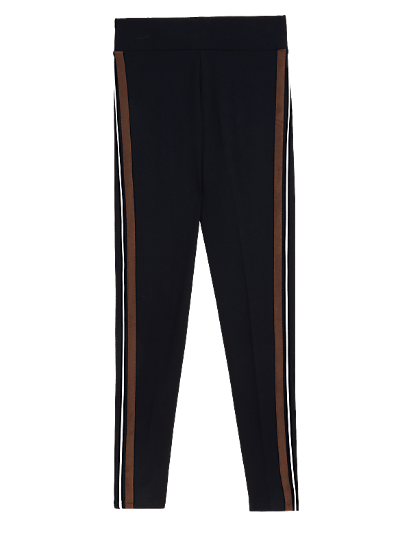 Side Stripe High Waisted Leggings