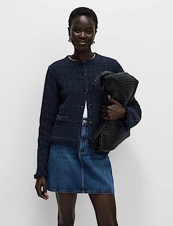 Denim Mini Skirt