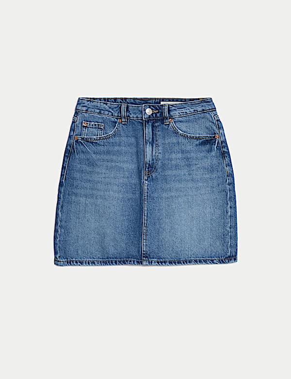 Denim Mini Skirt - HK