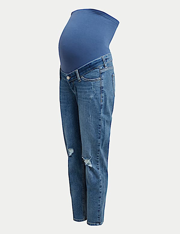 Maternity Mom Tapered Jeans