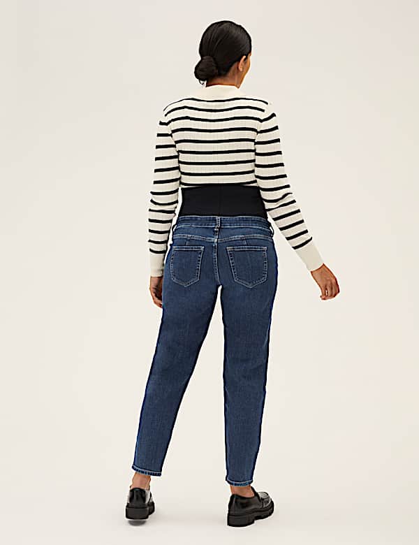 Maternity Mom Tapered Jeans