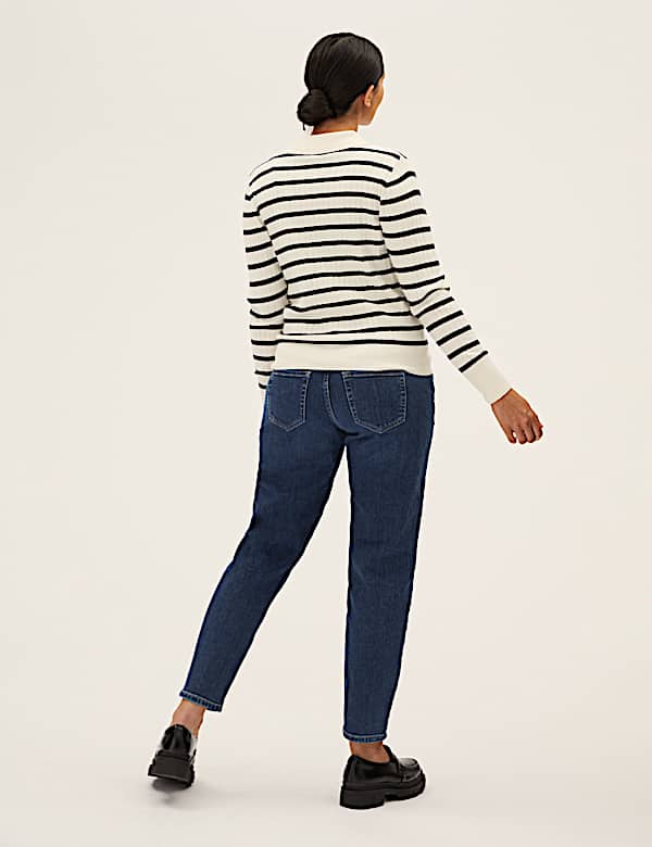 Maternity Mom Tapered Jeans