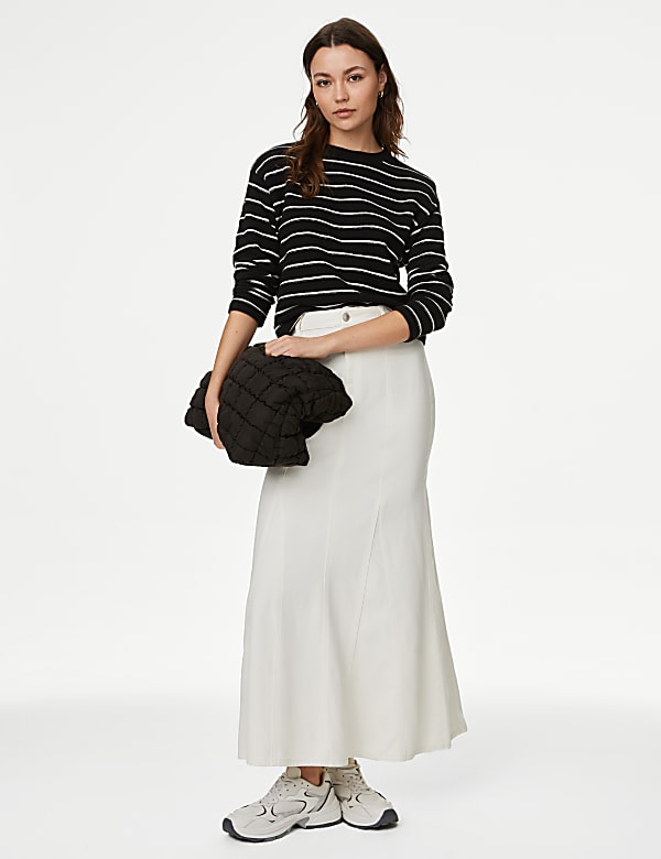 Buy Denim Maxi Skirt at Marks Spencer
