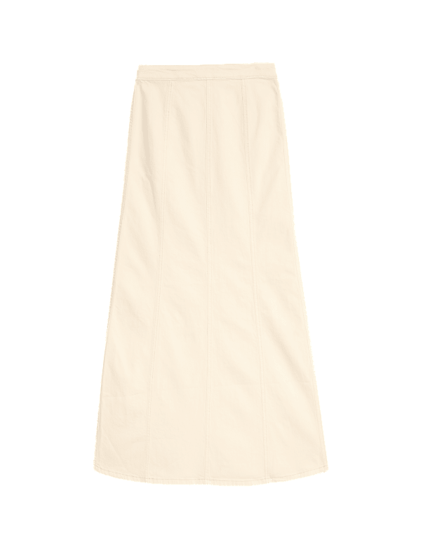 Denim Maxi Skirt