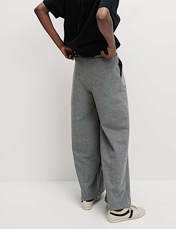 Super Wide Leg Palazzo Joggers - IL