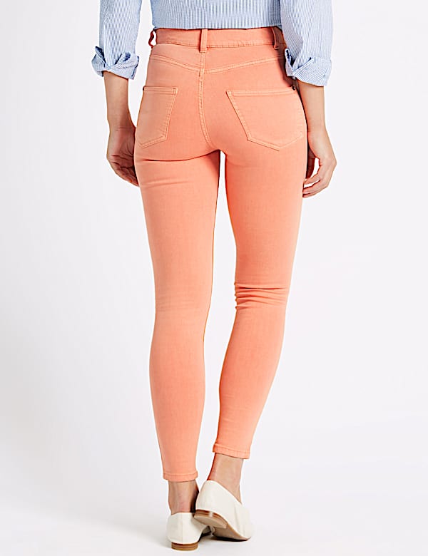 Tencel&trade; Blend Mid Rise Super Skinny Jeans