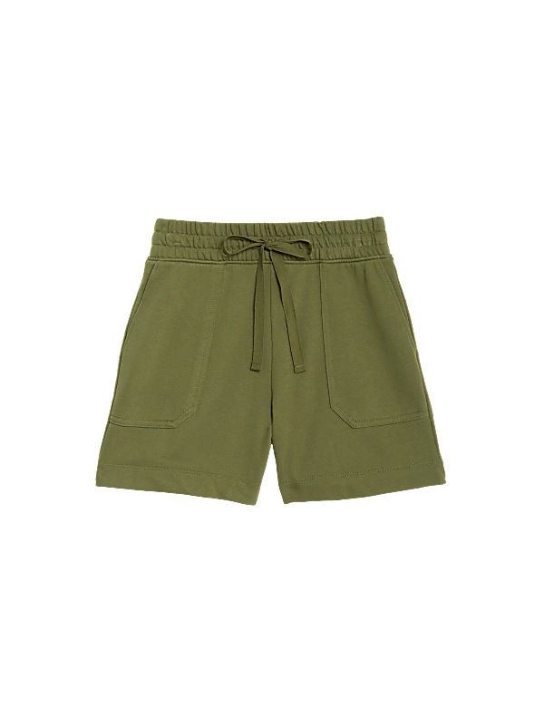 Cotton Rich Jersey Jogger Shorts