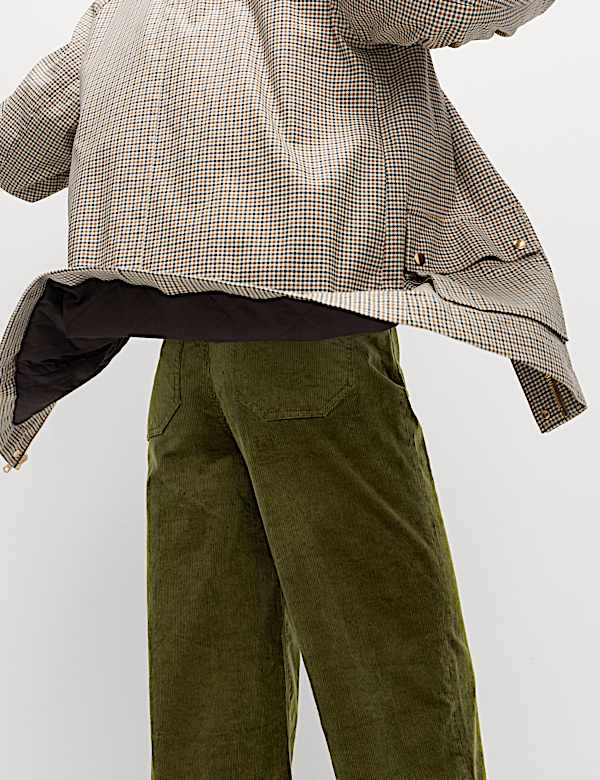 Cord Wide Leg Trousers - DE