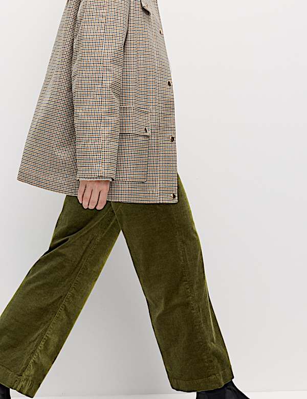 Cord Wide Leg Trousers - DE