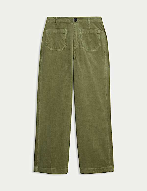 Cord Wide Leg Trousers - DK