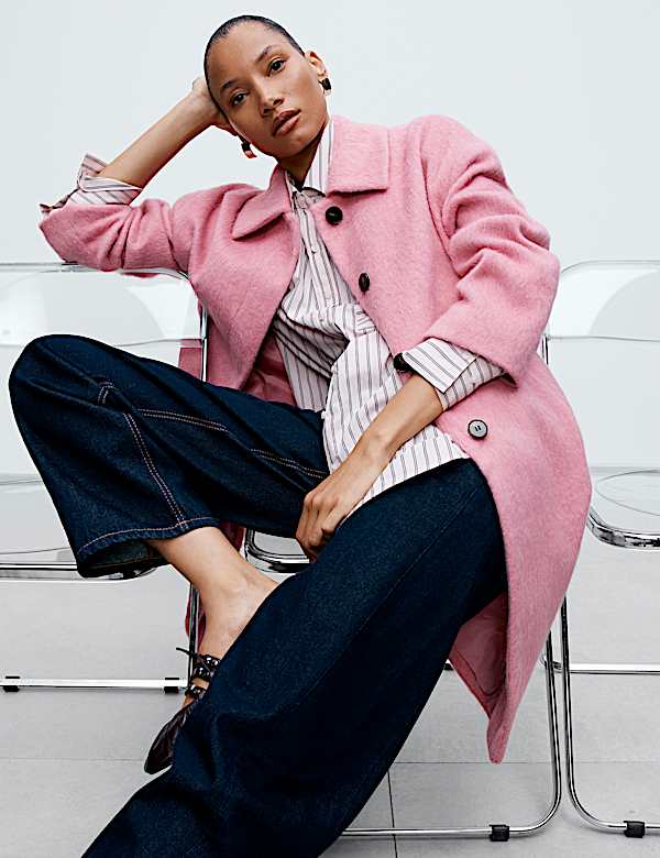 Mid Rise Barrel Jeans