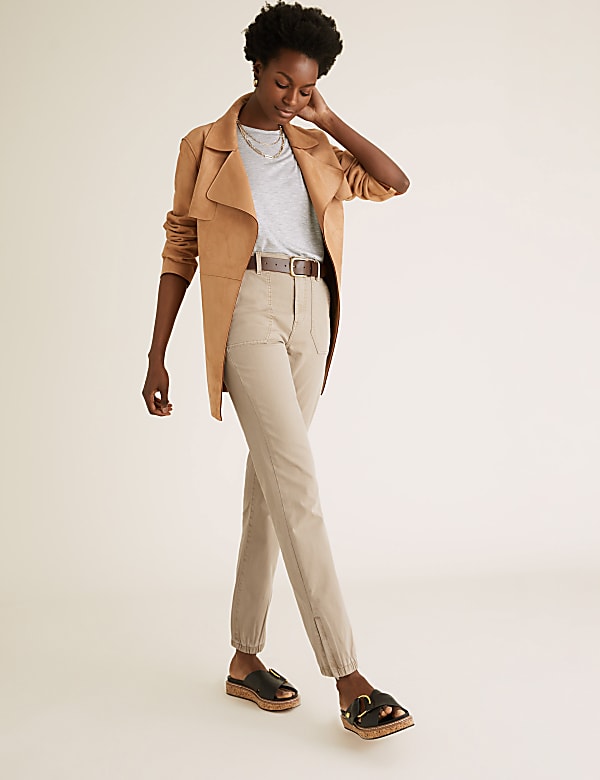 Buy Slim Fit Ankle Grazer Joggers at Marks Spencer