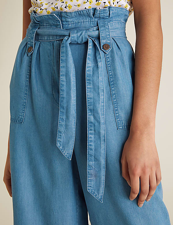 Pure Tencel™ Wide Leg Culottes