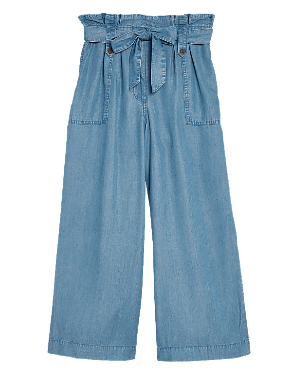 Pure Tencel™ Wide Leg Culottes