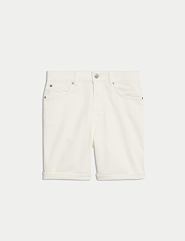 Denim Boyfriend Shorts - EE