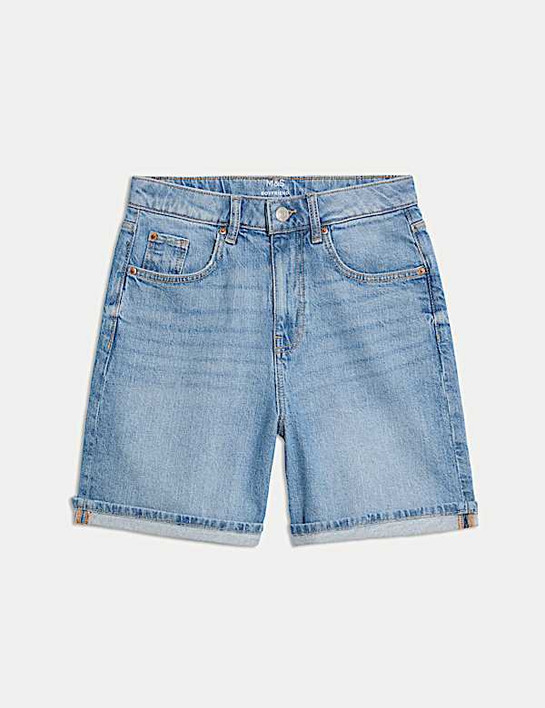 Denim Boyfriend Shorts - LT