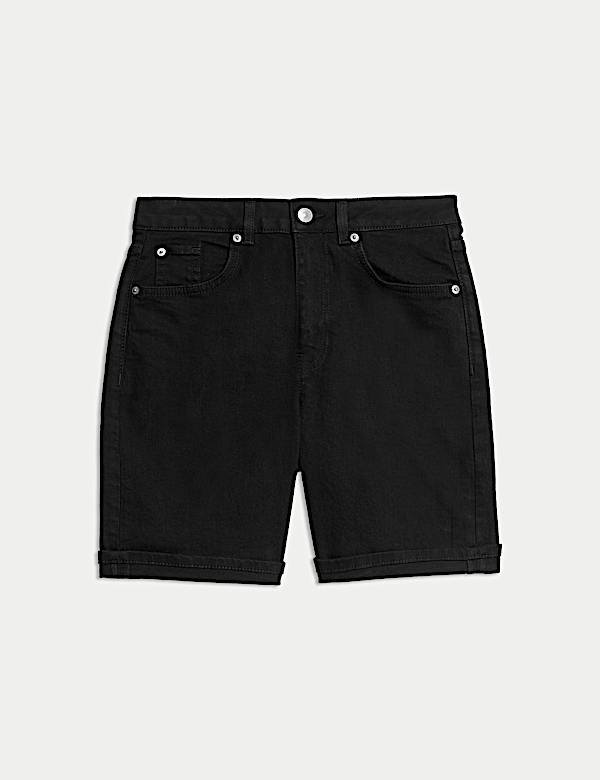 Denim Boyfriend Shorts - GR