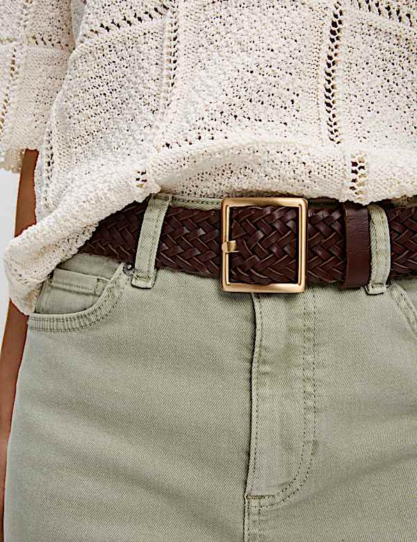 Jean raccourci coupe cintr&eacute;e taille haute - FR