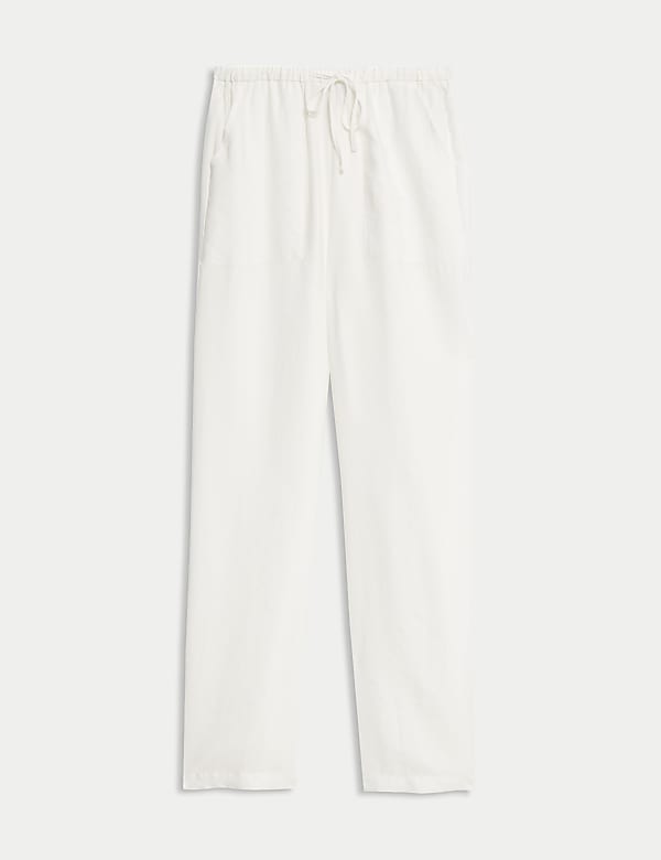 Lyocell Rich Straight Leg Trousers - CZ