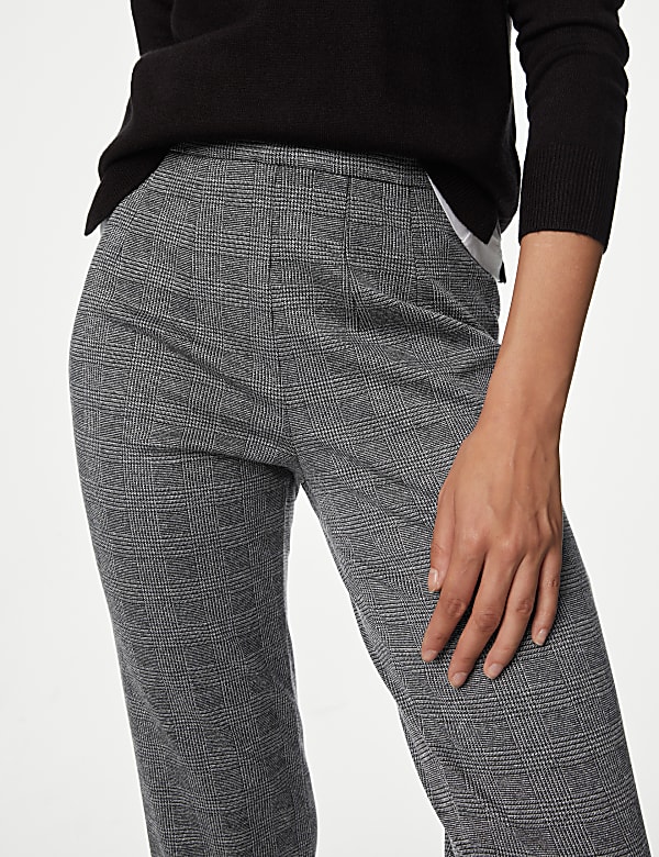 Grey slim fit trousers ladies on sale