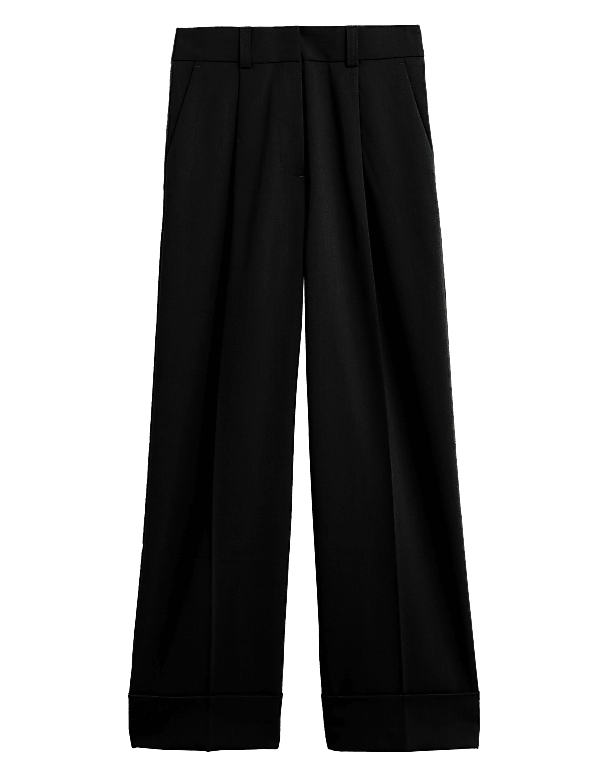 Straight Leg Ankle Grazer Trousers