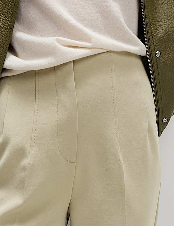 Tapered Ankle Grazer Trousers