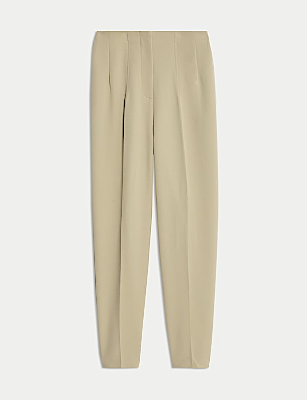 Tapered Ankle Grazer Trousers - ID
