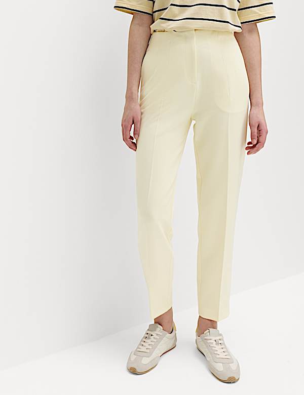 Tapered Ankle Grazer Trousers
