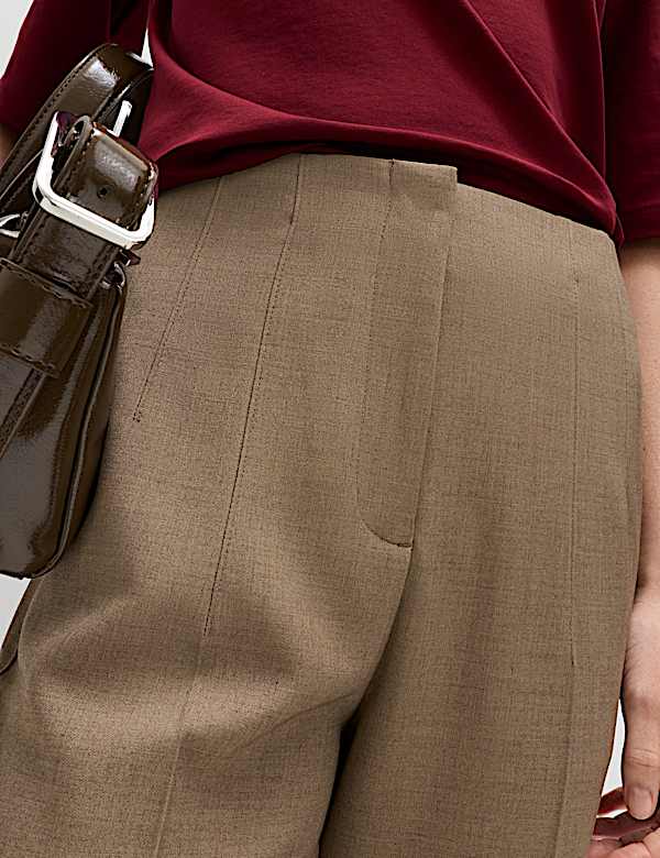 Tapered Ankle Grazer Trousers