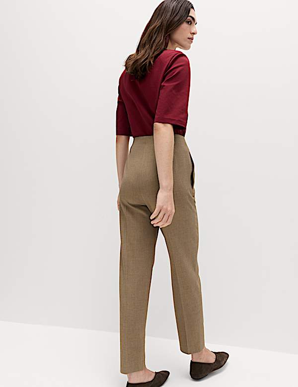 Tapered Ankle Grazer Trousers