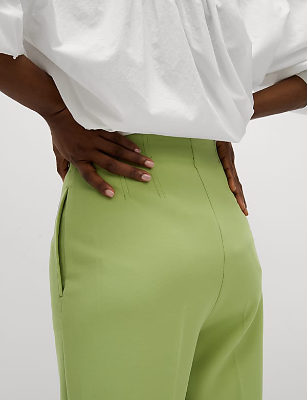 Tapered Ankle Grazer Trousers