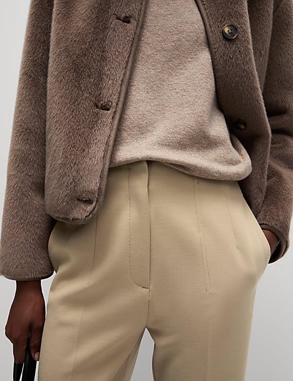 Tapered Ankle Grazer Trousers