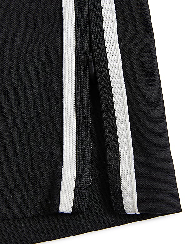 Side Stripe Wide Leg Trousers