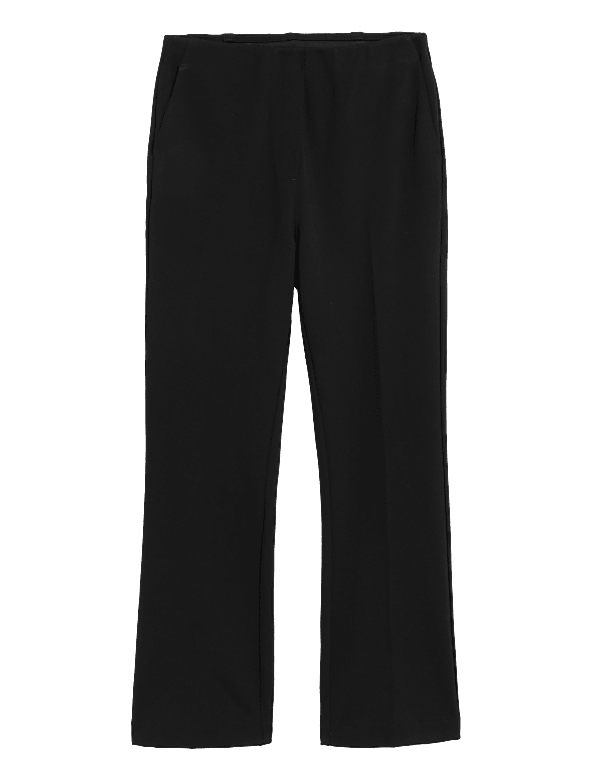 Slim Fit Flare Ankle Grazer Trousers