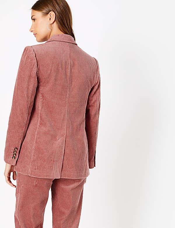 Pure Cotton Corduroy Blazer