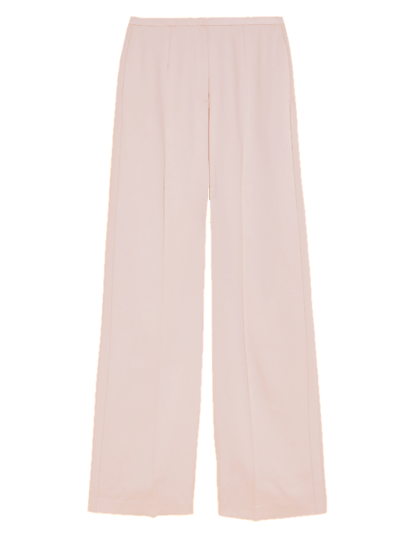 Satin Wide Leg Trousers