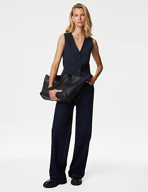Tailored Pinstripe Waistcoat
