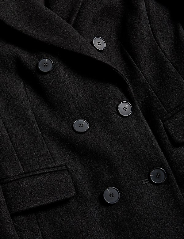 Double Breasted Longline Tailored Coat