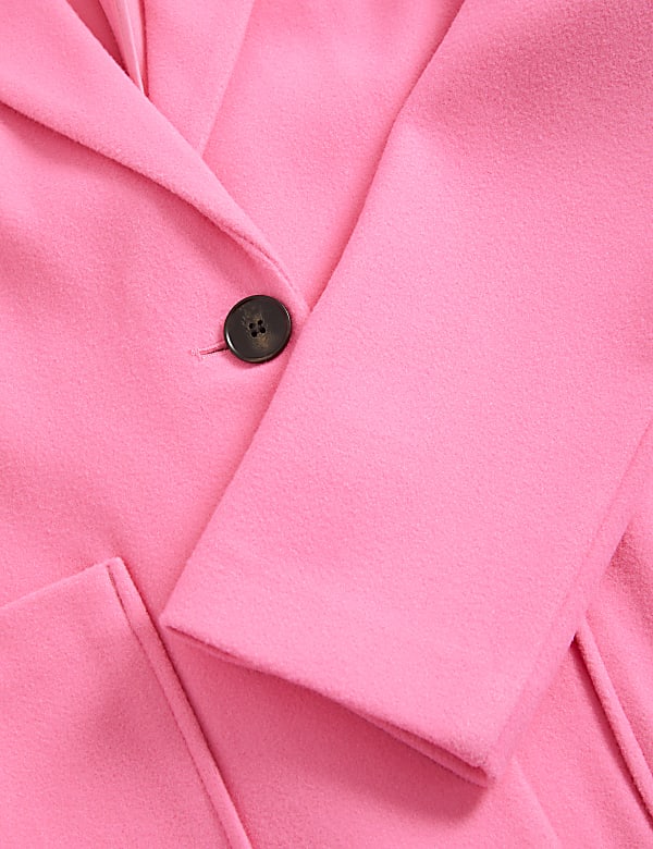 Relaxed Single Breasted Coat
