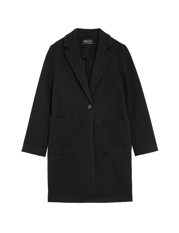 Relaxed Single Breasted Coat